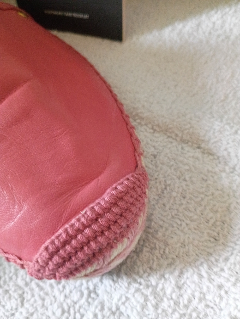 COACH Women's Pink Leather Espadrille Slip-Ons - Picture 6 of 11